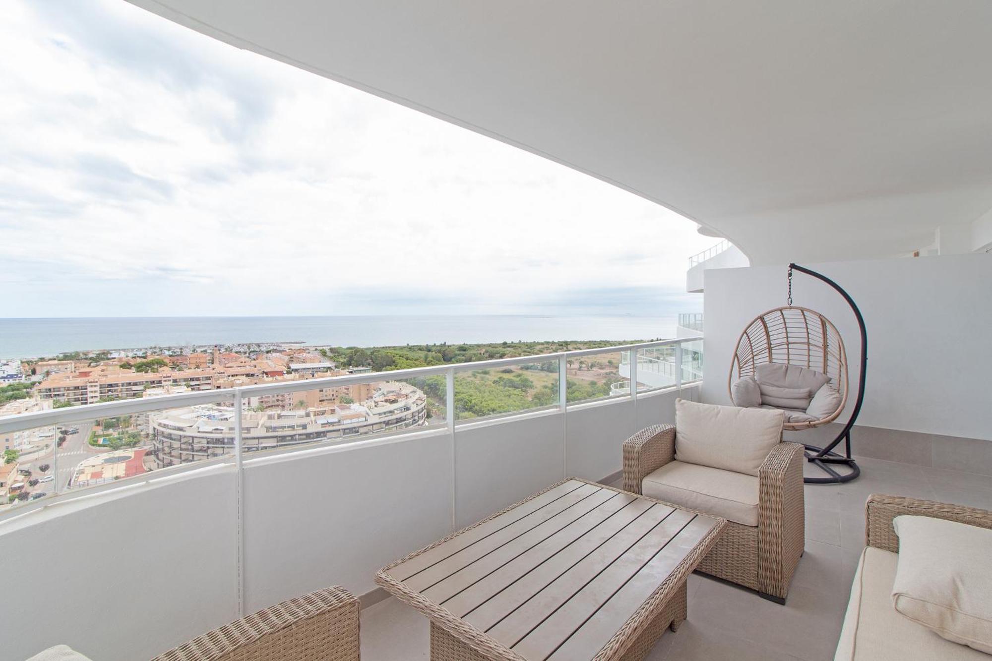 Global Properties, Apartamento Con Vistas Al Mar, 2 Terrazas Y Piscina En Canet D'En Berenguer Eksteriør billede